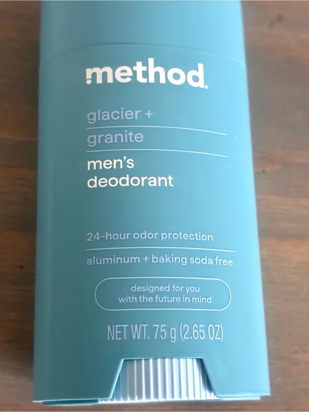 Method Glacier + Granite Men's Deodorant- Aluminum Free- 2.65 oz- Lot of 2